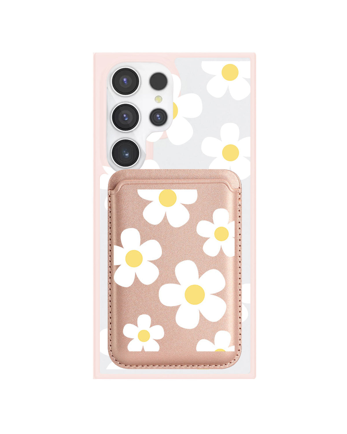 Android Magnetic Wallet Case - Daisy 2.0