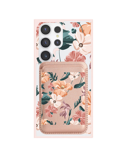 Android Magnetic Wallet Case - Botanical Garden 1.0