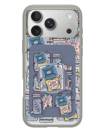 iPhone Magpop Wallet - Grow (Sunnysidearteu)