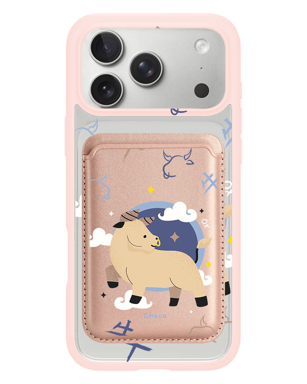 iPhone Magnetic Wallet Case - Ox (Chinese Zodiac / Shio)