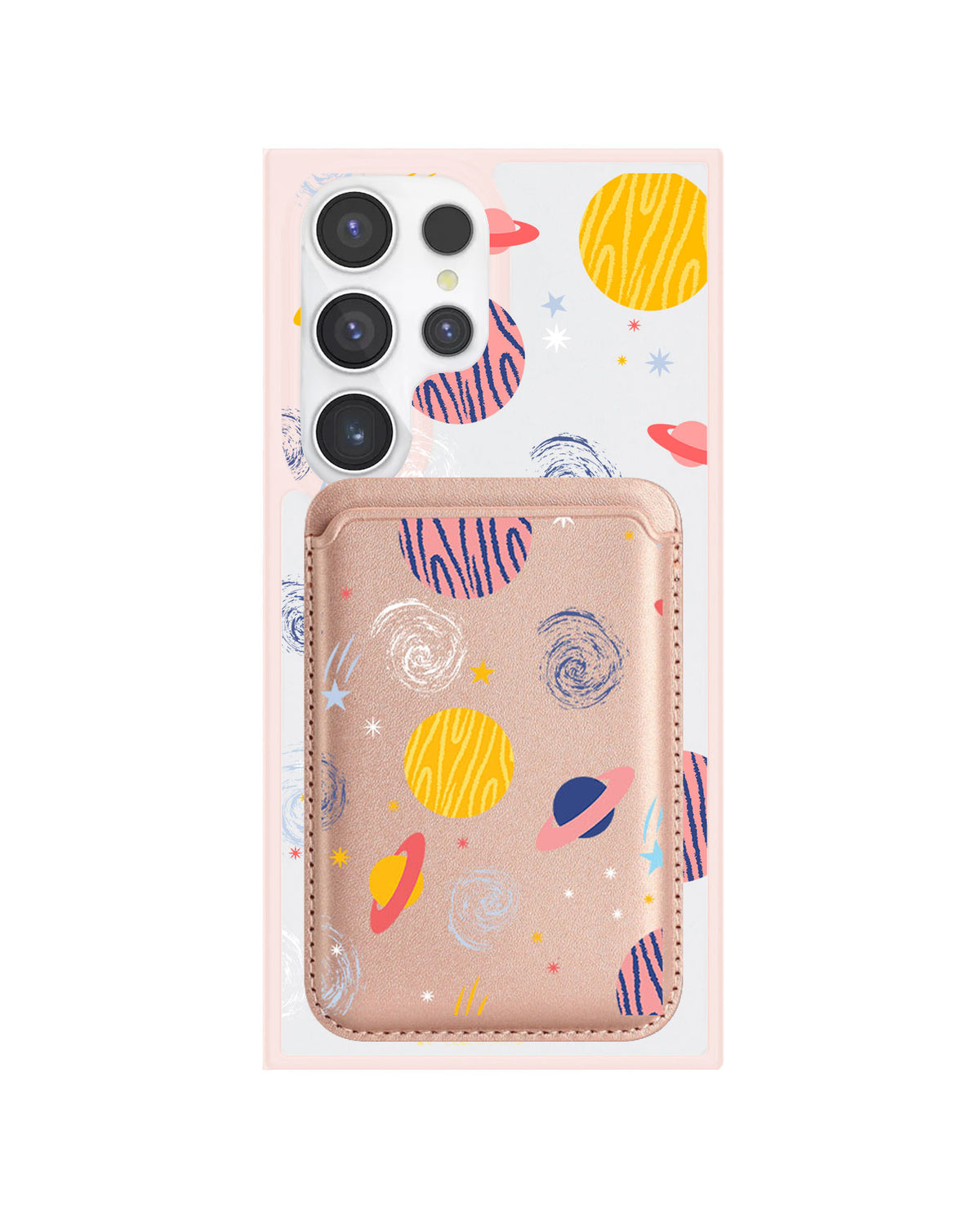 Android Magnetic Wallet Case - Planetarium 2.0
