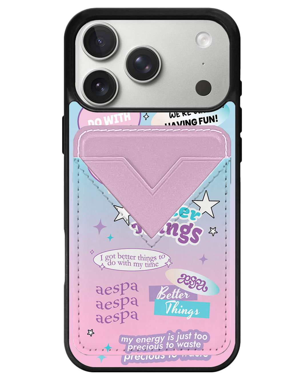 iPhone Avant Wallet Case - Aespa Better Things