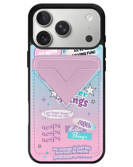 iPhone Avant Wallet Case - Aespa Better Things