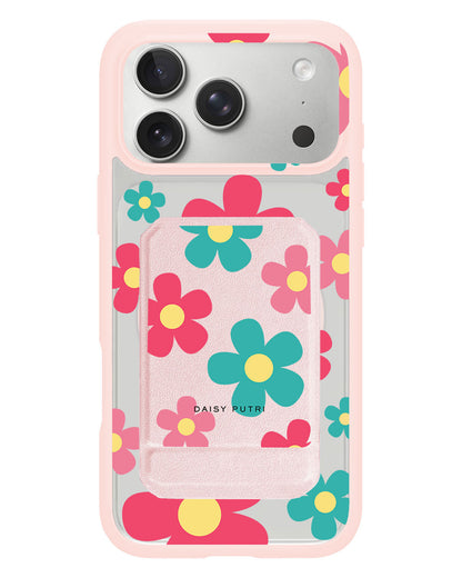 iPhone Magnetic Multifold Wallet - Daisy Delight 2.0
