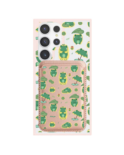 Android Magnetic Wallet Case - Happy Rain