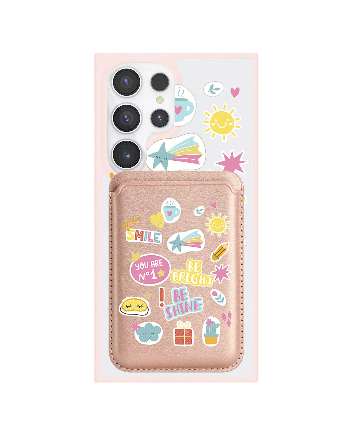 Android Magnetic Wallet Case - Self Love Sticker Pack 3.0