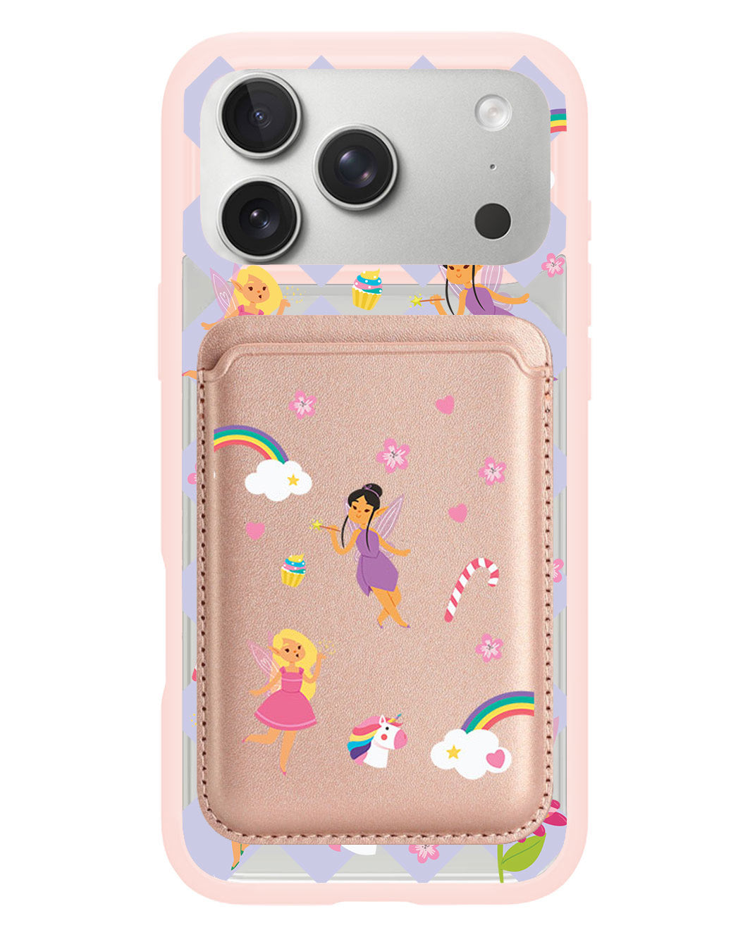 iPhone Magnetic Wallet Case - Tiny Fairy