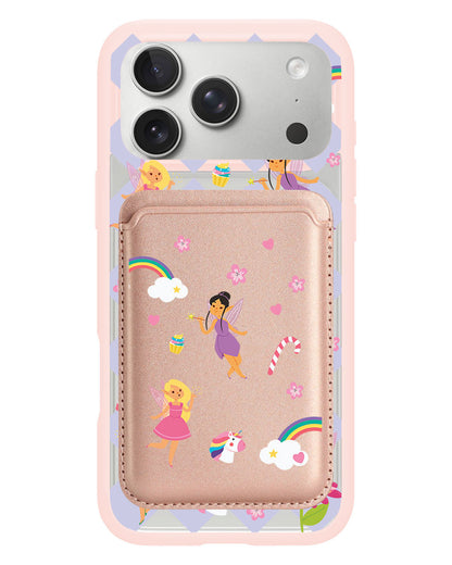 iPhone Magnetic Wallet Case - Tiny Fairy