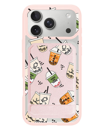 iPhone Magnetic Multifold Wallet - Boba 1.0