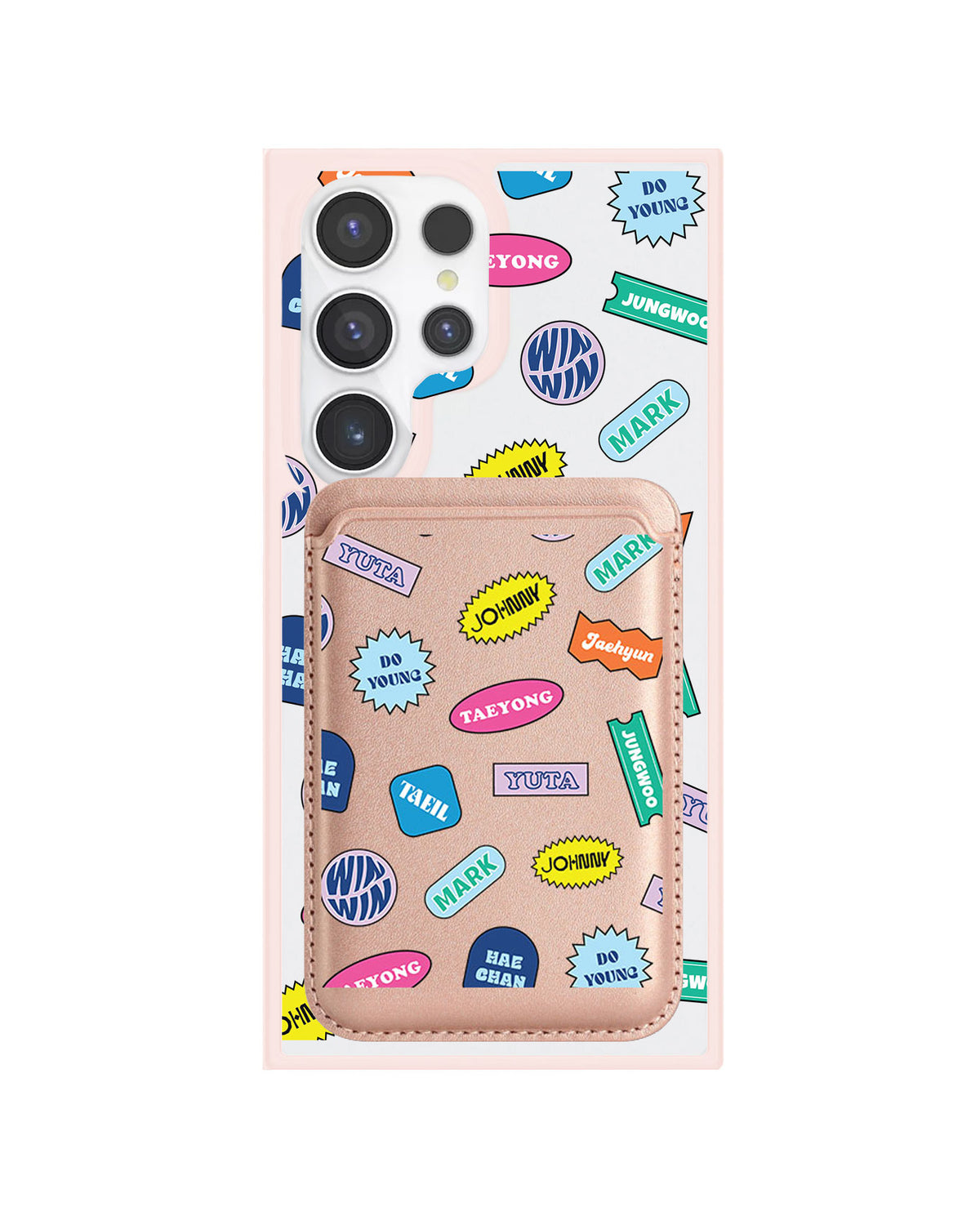 Android Magnetic Wallet Case - NCT127 Squad