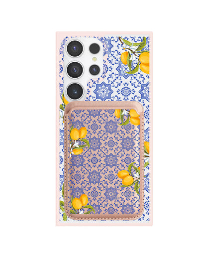 Android Magnetic Wallet Case - Majolica Sicily