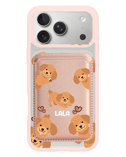 iPhone Magnetic Wallet Case - Poodle Squad