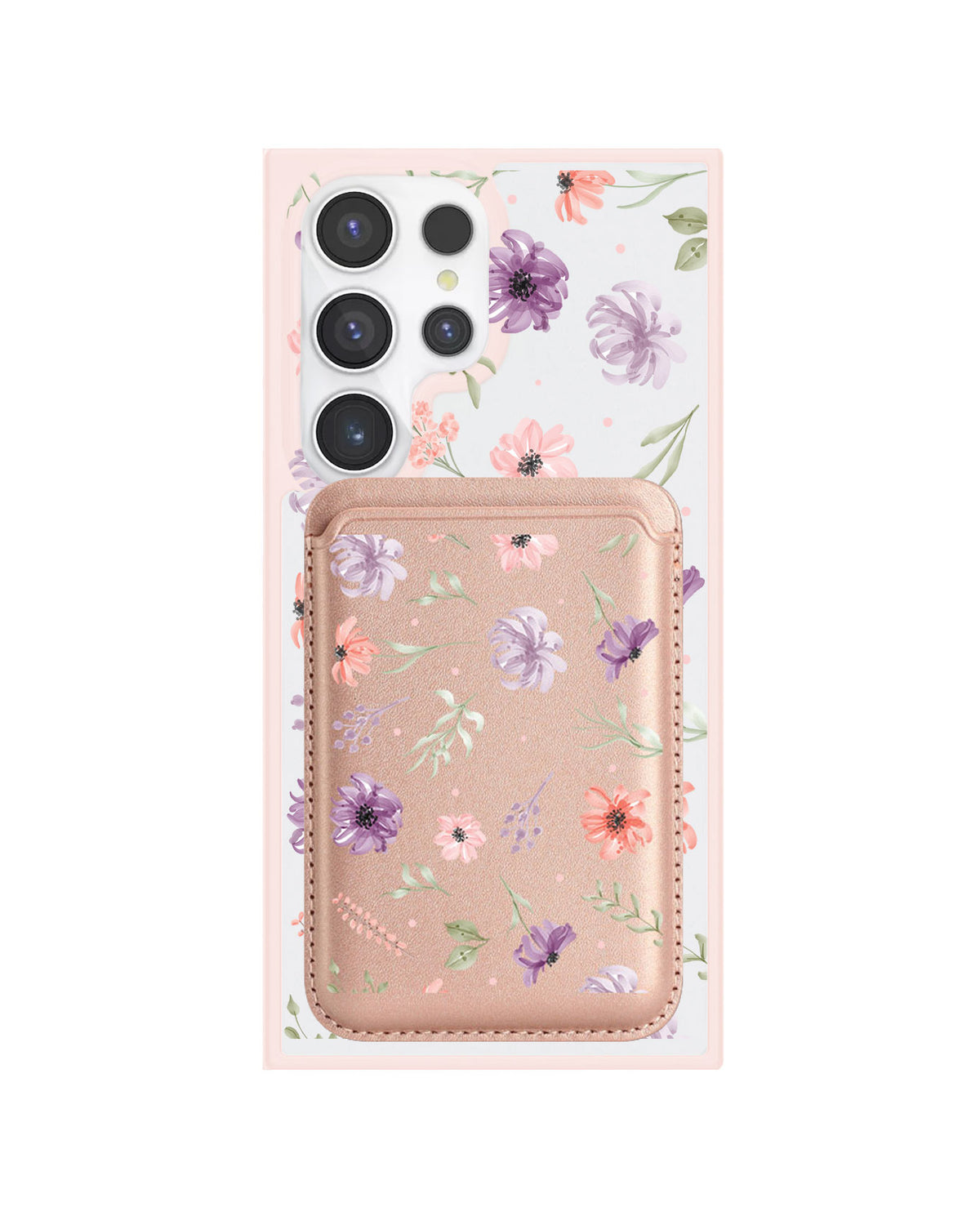 Android Magnetic Wallet Case - Botanical Garden 3.0