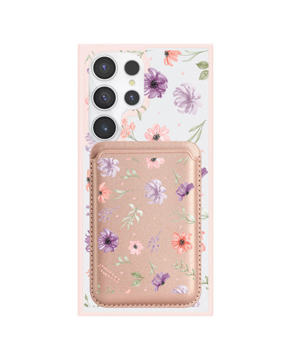 Android Magnetic Wallet Case - Botanical Garden 3.0