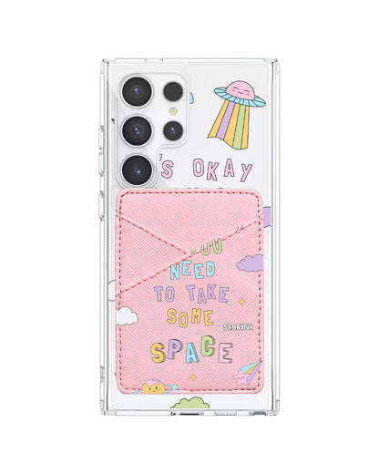 Android Phone Wallet Case - Space