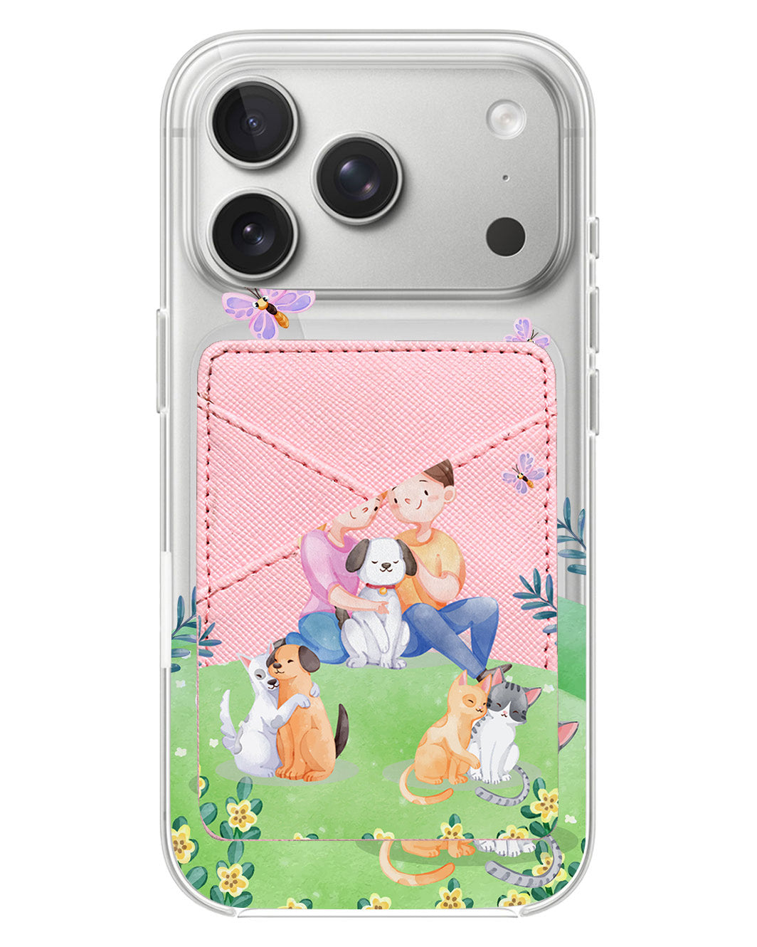 iPhone Phone Wallet Case - Adorable Animals