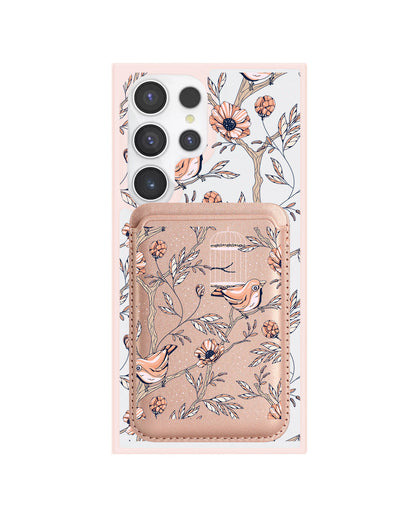 Android Magnetic Wallet Case - Lovebird 13.0