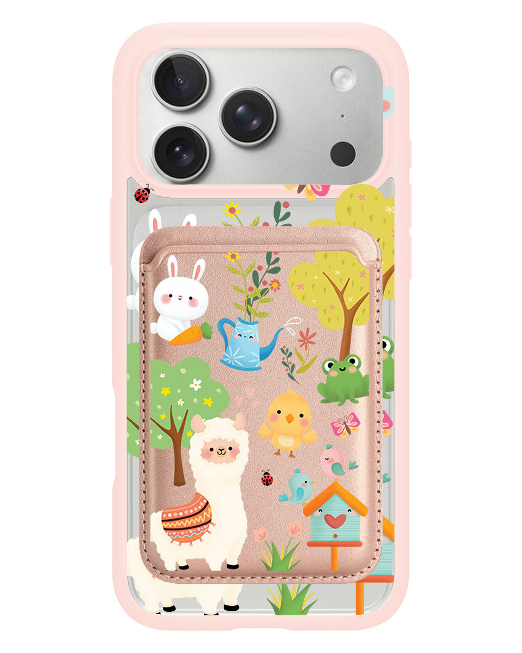 iPhone Magnetic Wallet Case - Spring
