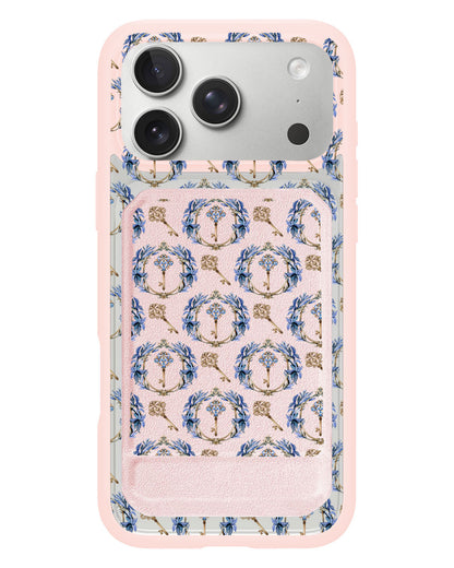 iPhone Magnetic Multifold Wallet - Goth Keys