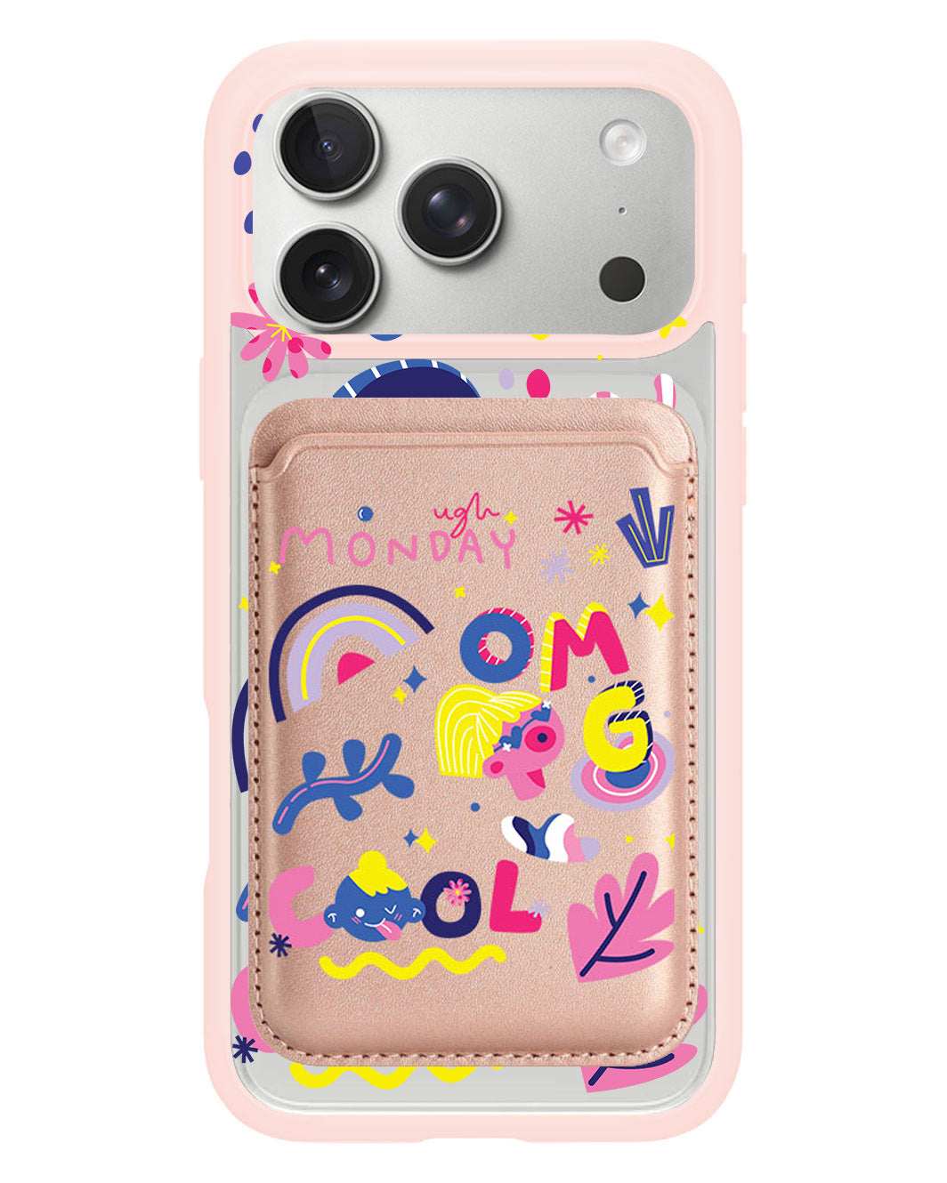 iPhone Magnetic Wallet Case - Monday, My Day