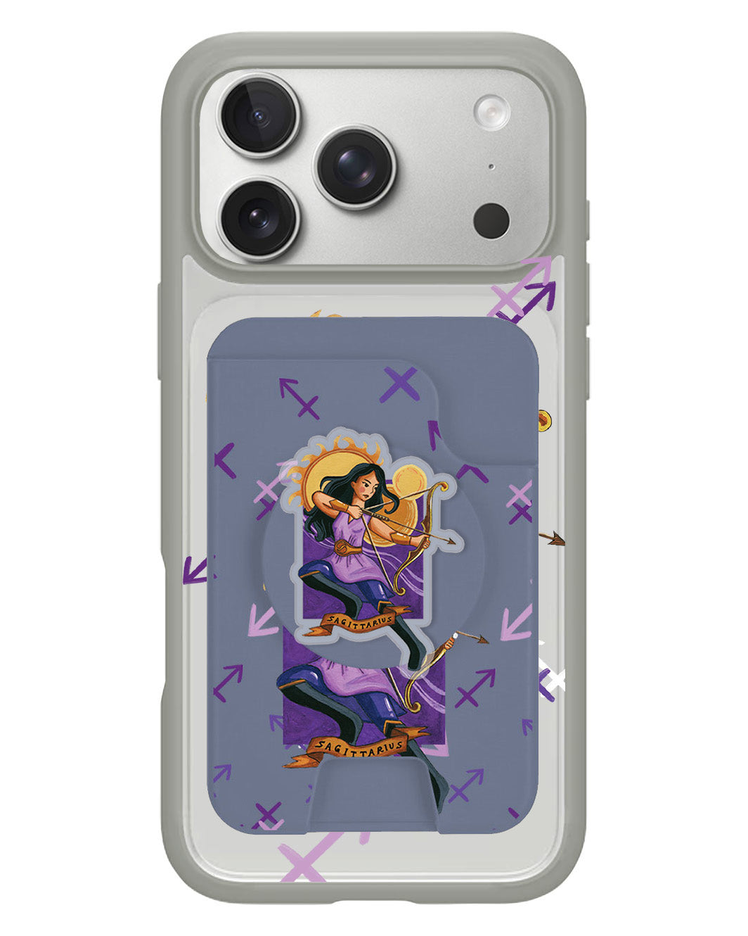 iPhone Magpop Wallet - Sagitarius