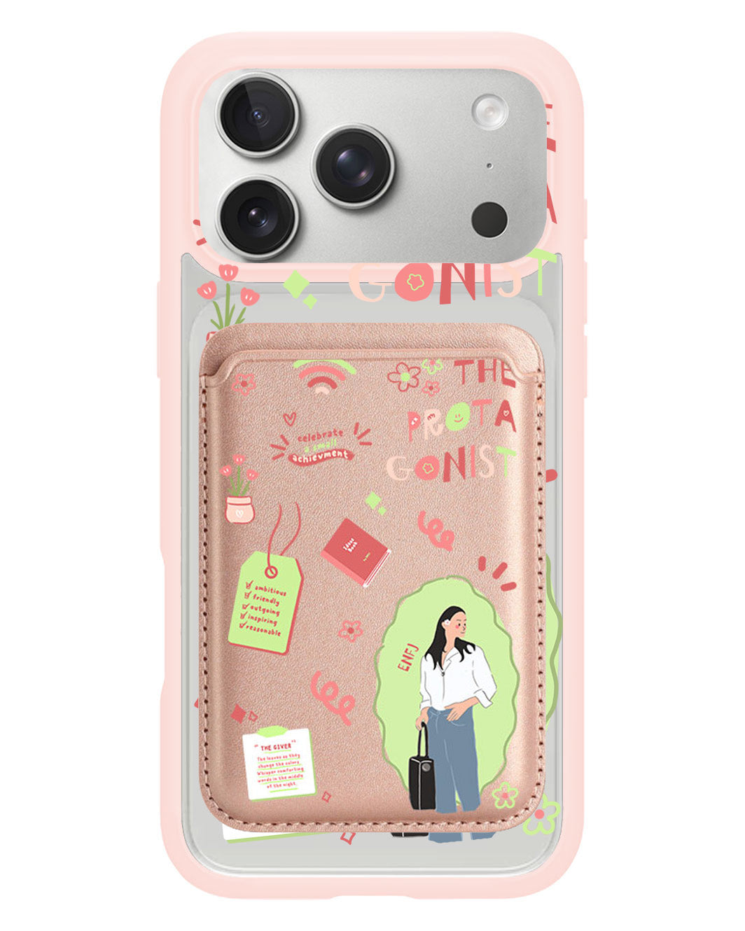 iPhone Magnetic Wallet Case - ENFJ