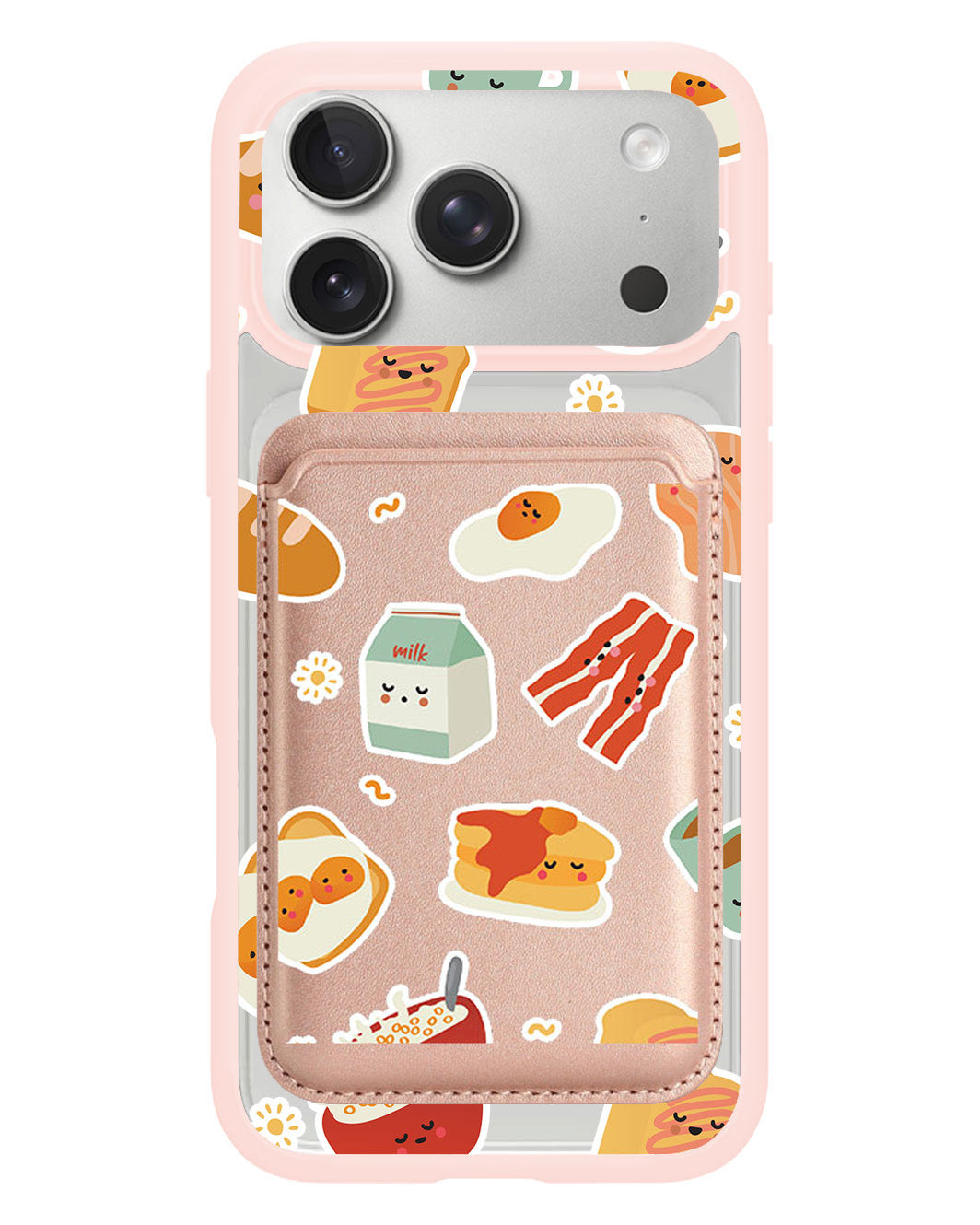 iPhone Magnetic Wallet Case - English Breakfast