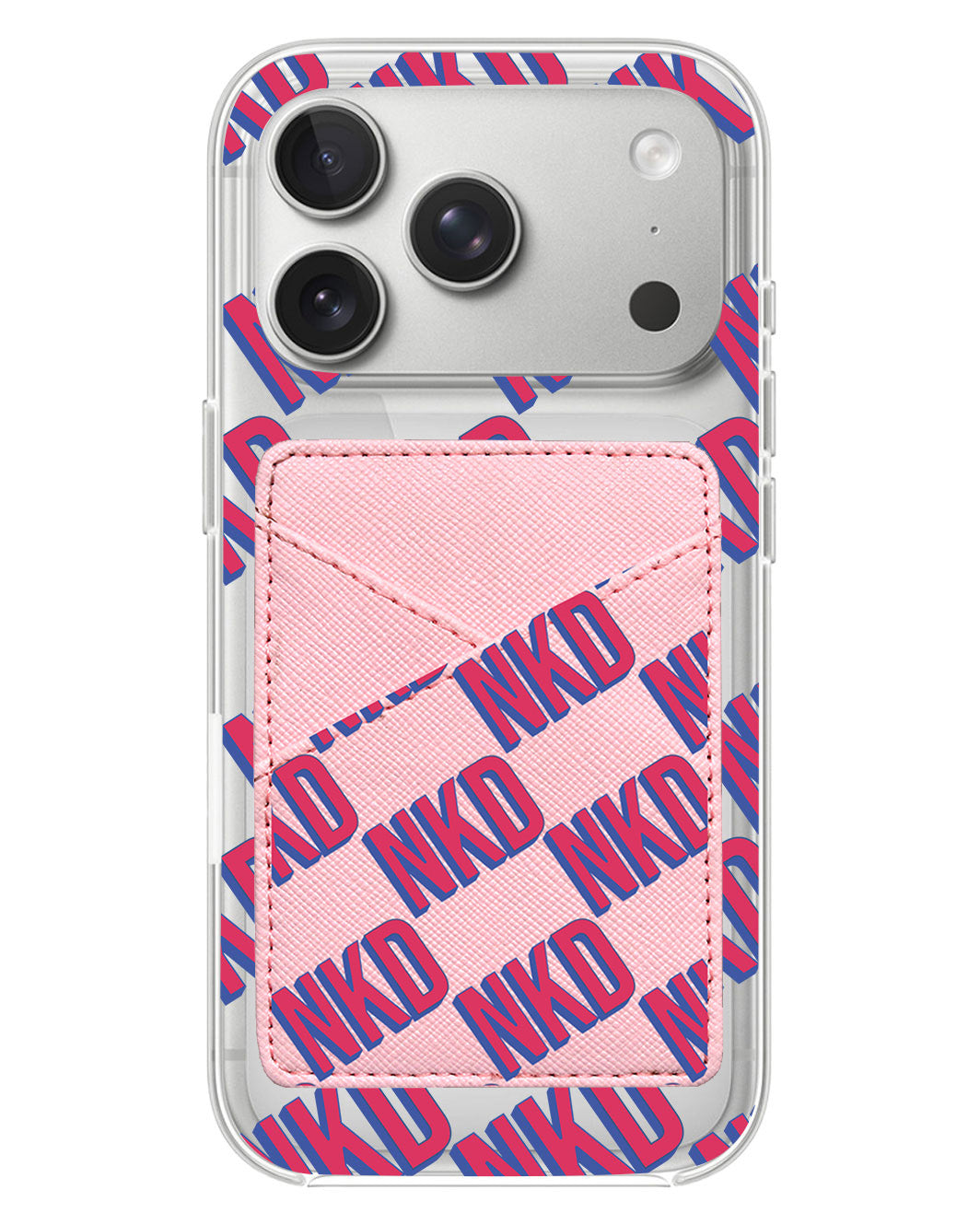 iPhone Phone Wallet Case - Diagonal Initial Monogram 2.0