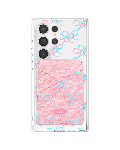 Android Phone Wallet Case - Coquette Overlap Bow