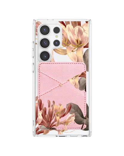 Android Phone Wallet Case - June Honey Suckle