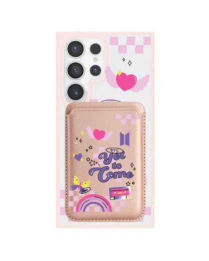 Android Magnetic Wallet Case - BTS Yet To Come