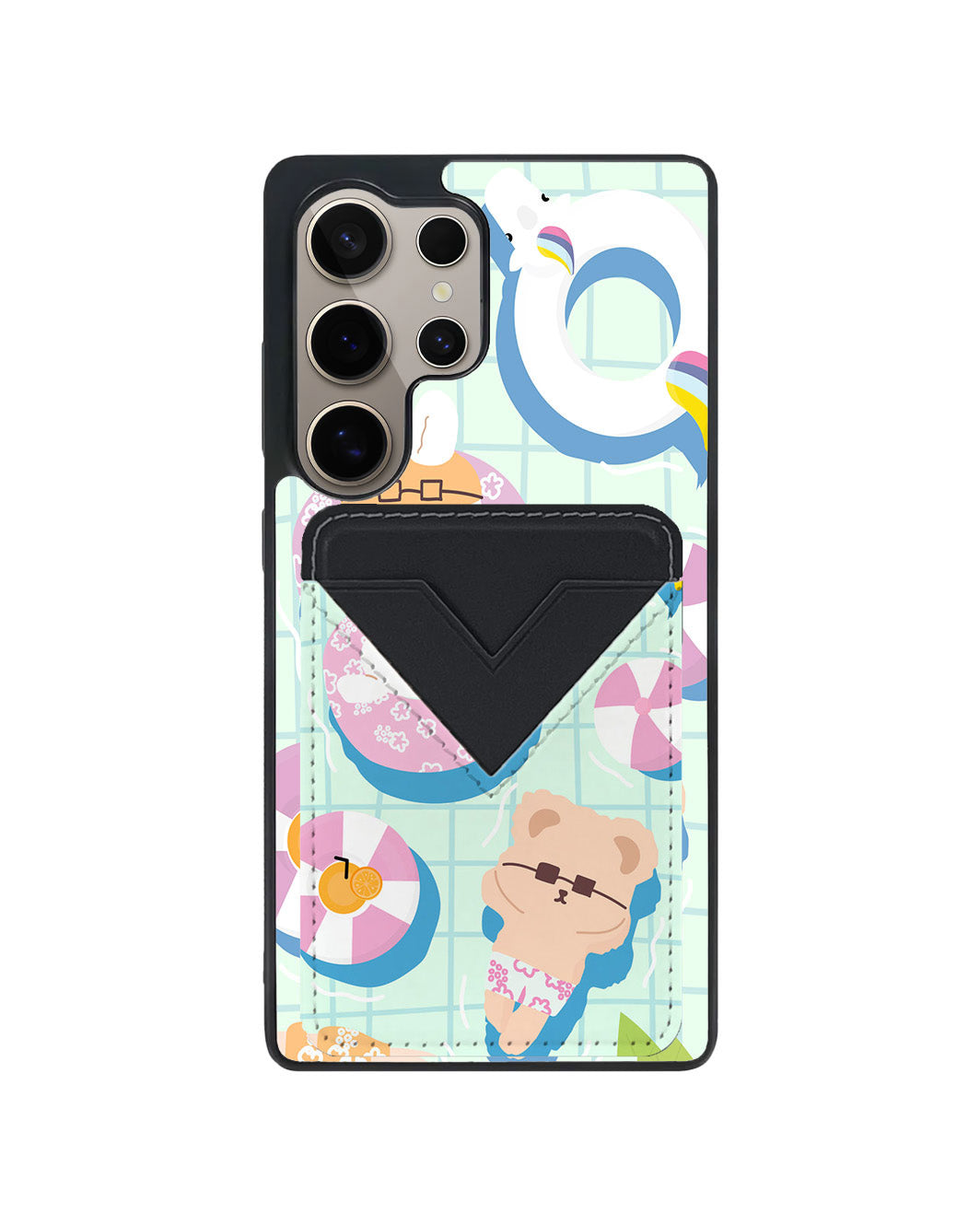 Android Avant Wallet Case - Pool Party Pink