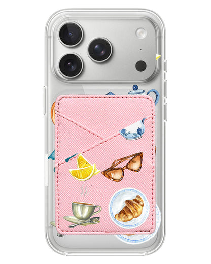 iPhone Phone Wallet Case - Afternoon Tea