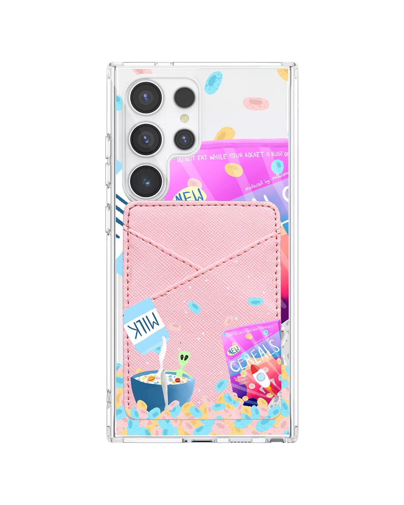 Android Phone Wallet Case - Cerealiens