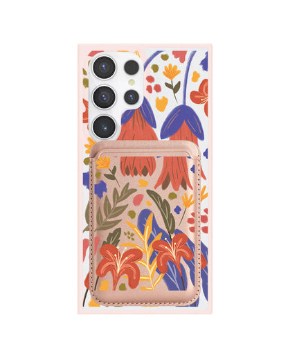 Android Magnetic Wallet Case - Nature Lovers