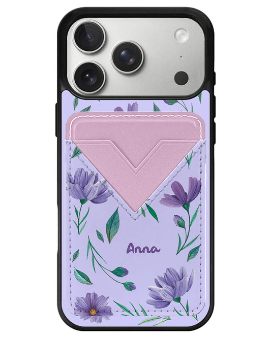 iPhone Avant Wallet Case - February Violet