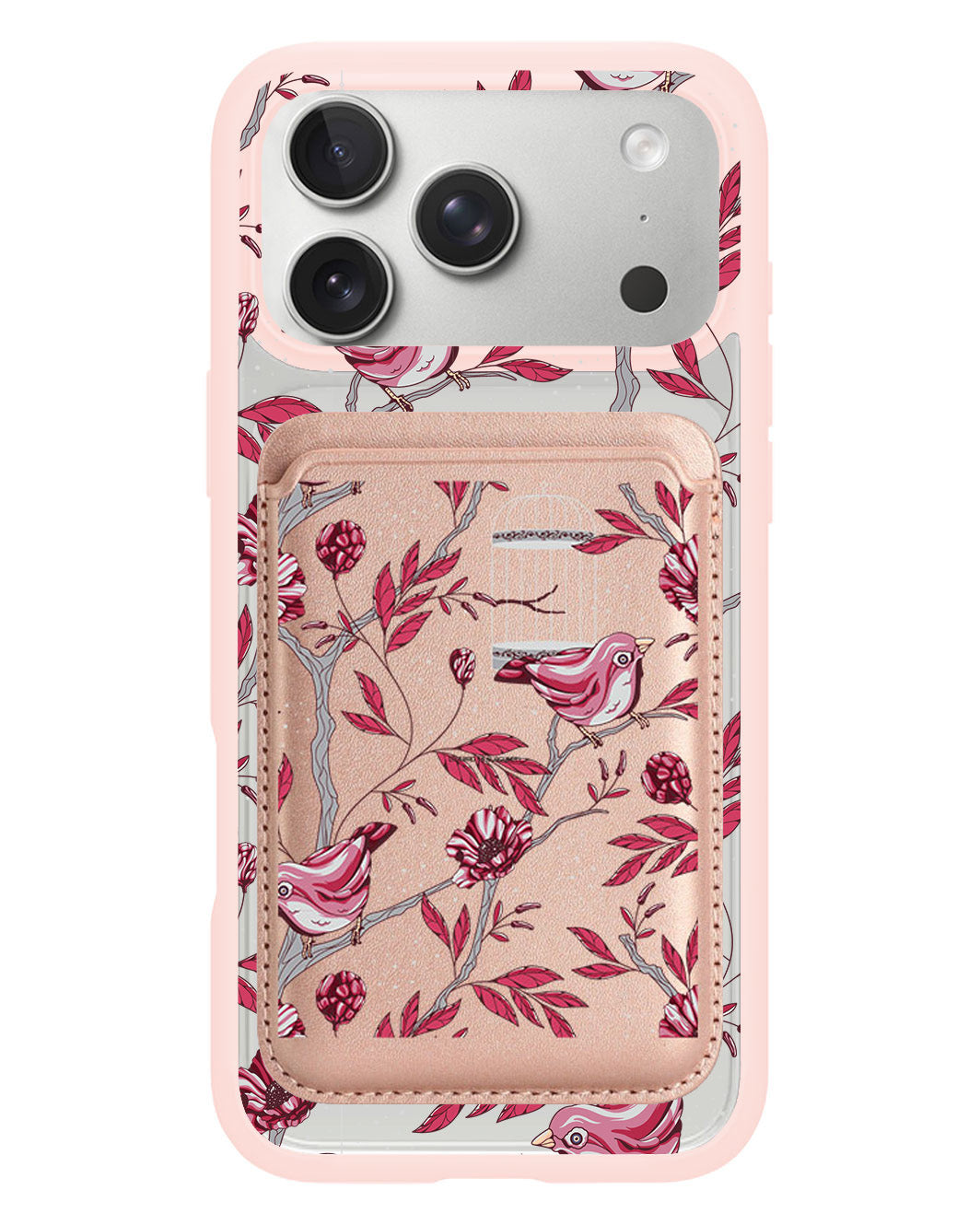 iPhone Magnetic Wallet Case - Lovebird 11.0