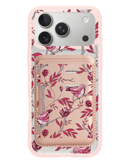 iPhone Magnetic Wallet Case - Lovebird 11.0