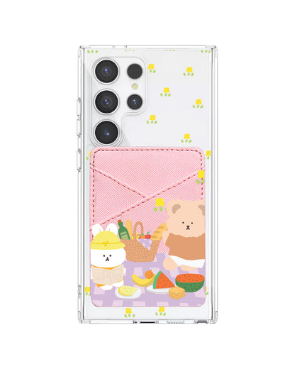Android Phone Wallet Case - Picnic Lilac