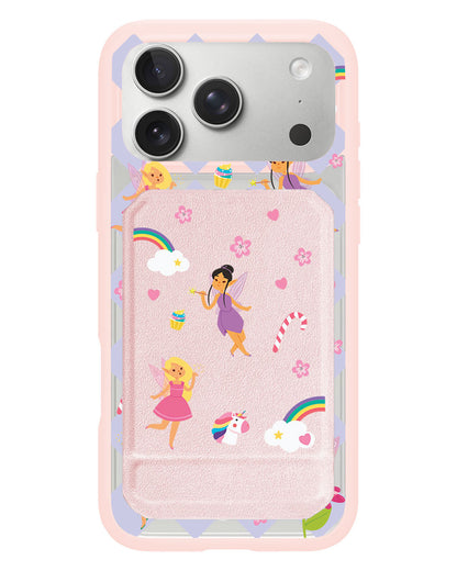 iPhone Magnetic Multifold Wallet - Tiny Fairy