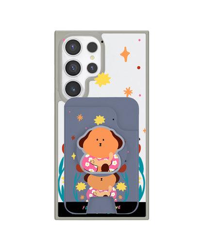 Android Magpop Wallet - Kiku and The Cat