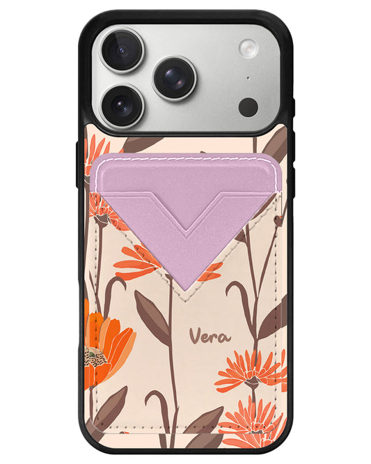 iPhone Avant Wallet Case - November Marigold