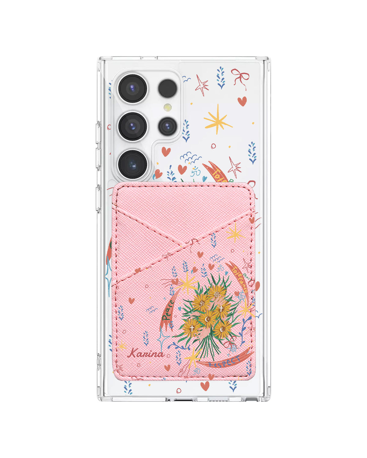 Android Phone Wallet Case - Peace