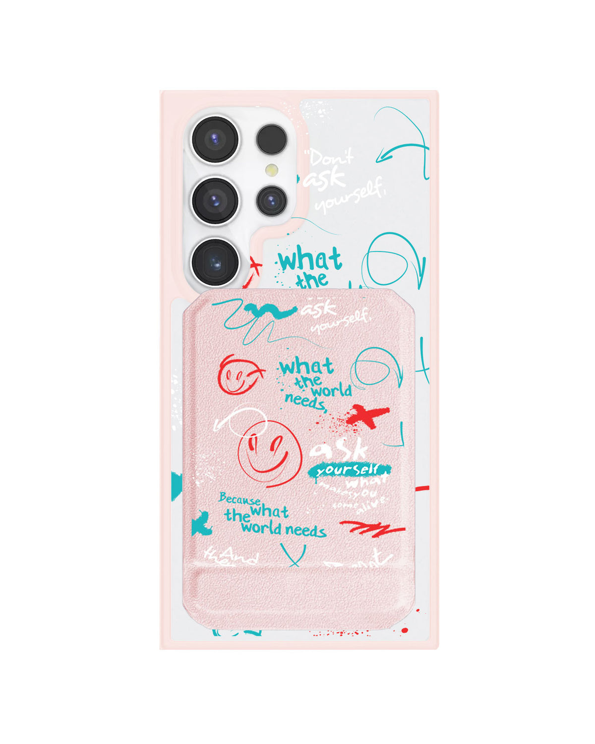 Android Magnetic Multifold Wallet - Graffiti 2.0