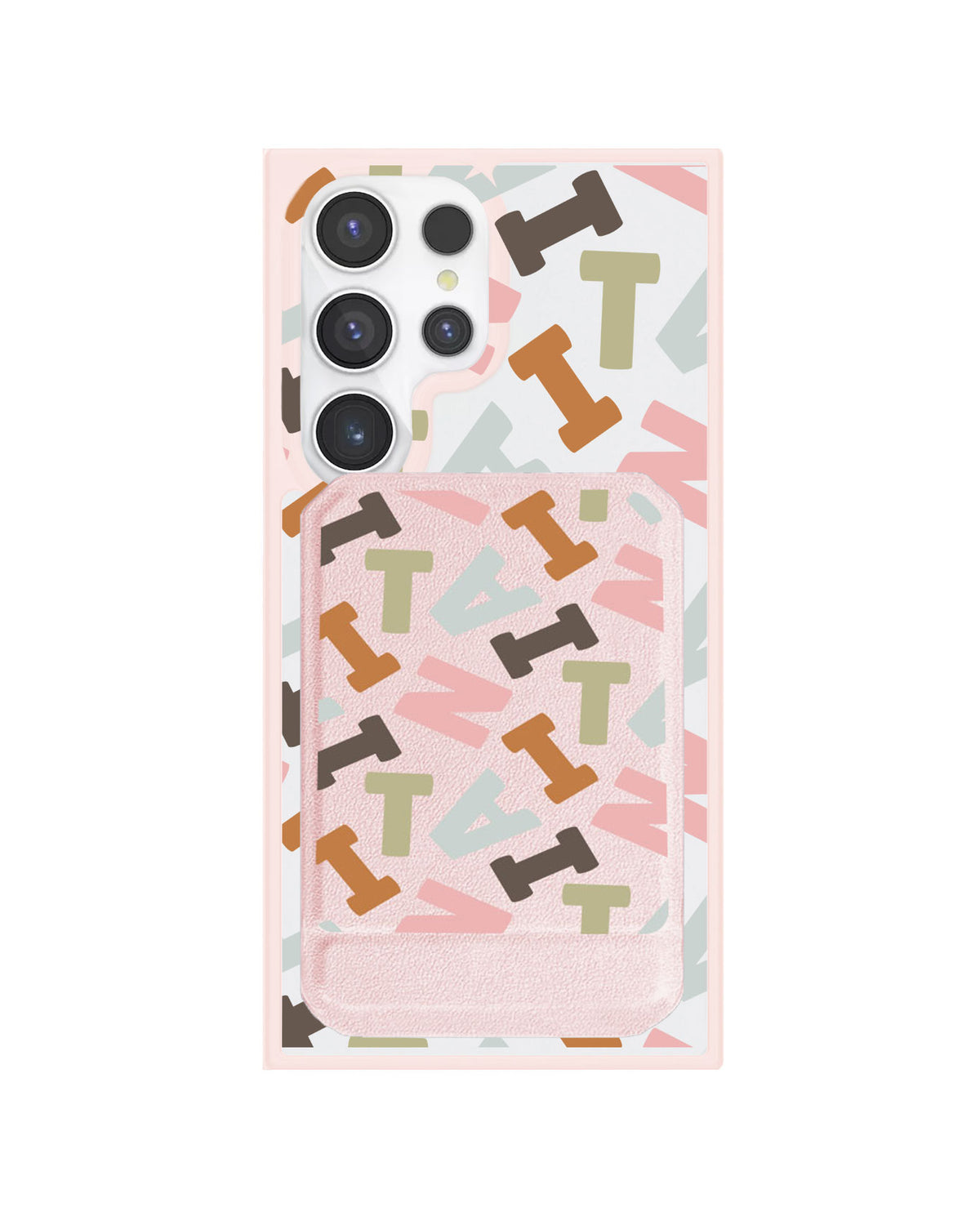 Android Magnetic Multifold Wallet - Scattered Monogram 4.0