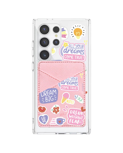 Android Phone Wallet Case - Dream Sticker Pack