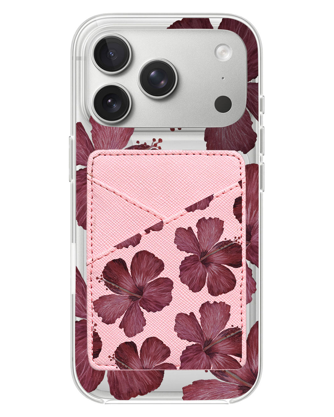 iPhone Phone Wallet Case - Hibiscus
