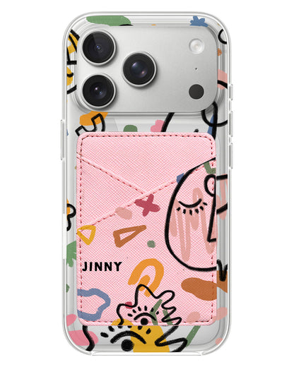iPhone Phone Wallet Case - Abstract 5.0