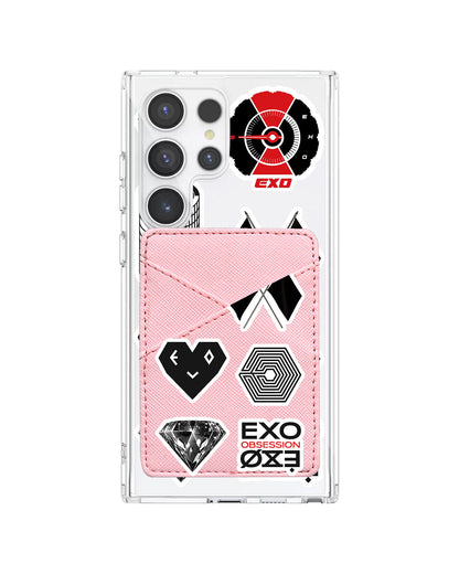 Android Phone Wallet Case - EXO Sticker Pack