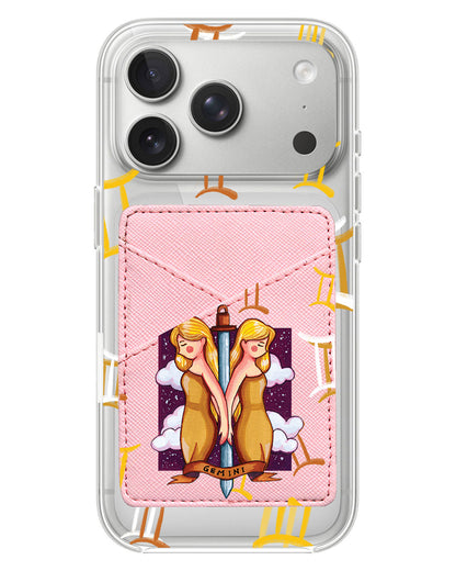iPhone Phone Wallet Case - Gemini
